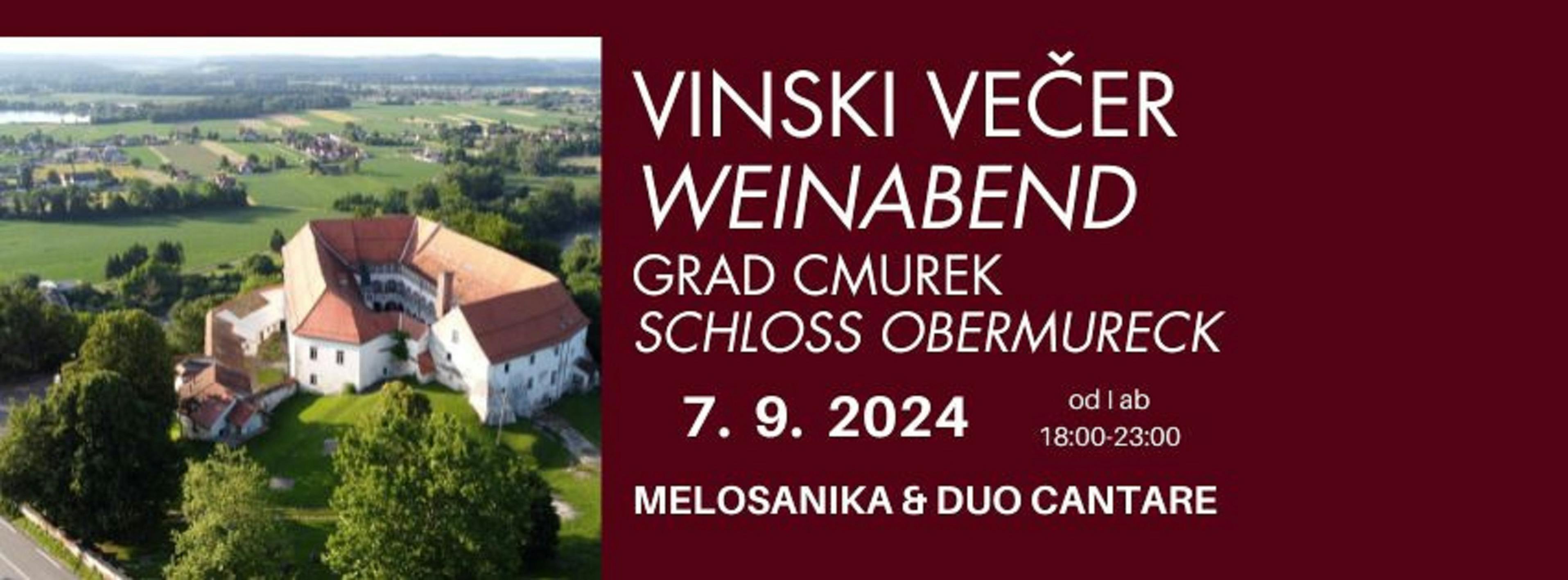vinski večer cmurek